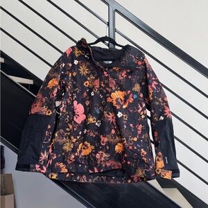 The North Face Women's Ski Jacket Tanager Black Flower Child